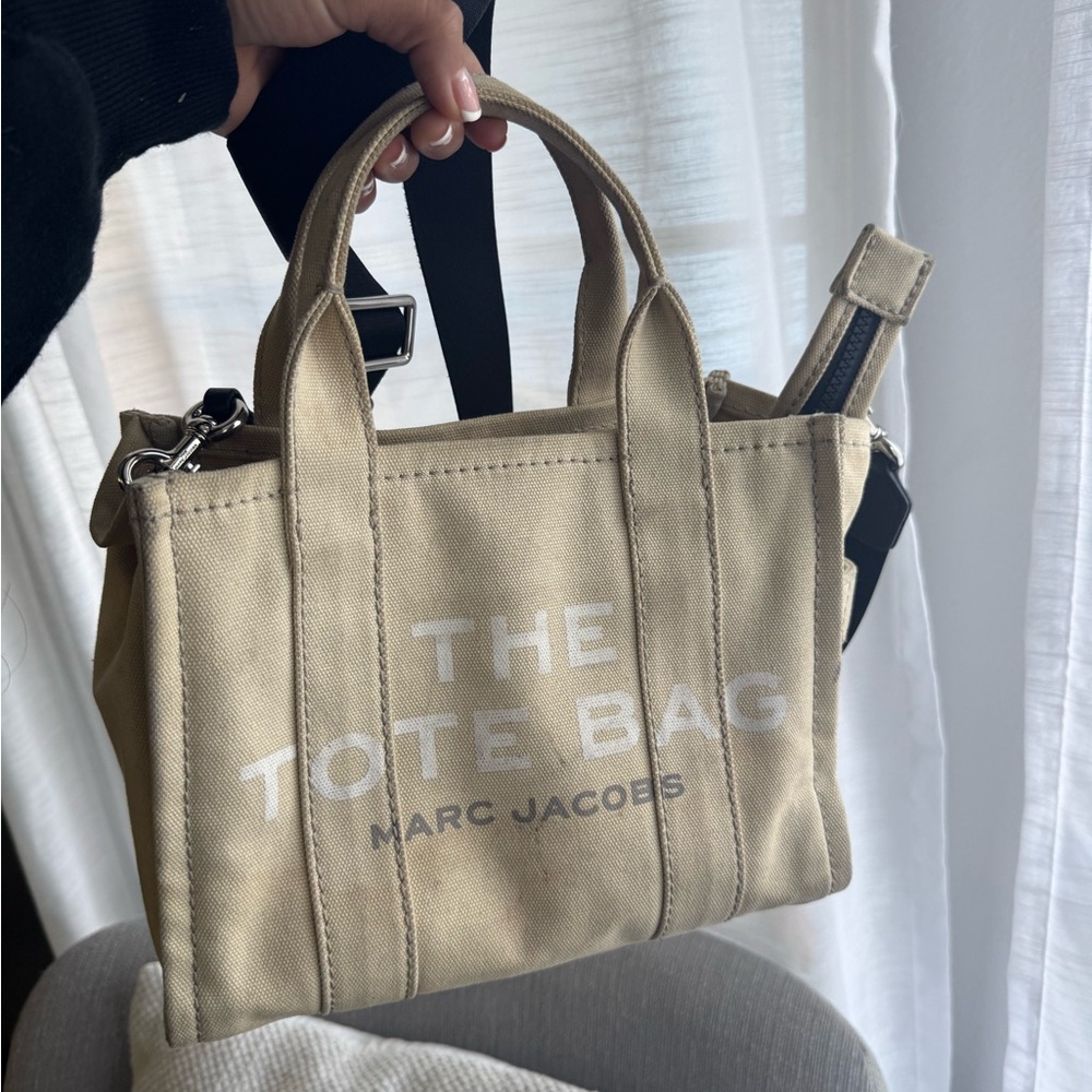 Marc Jacobs Tan Canvas Tote